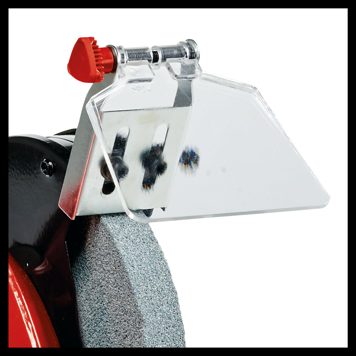 Polizor umed-uscat Einhell TC-WD 200/150, 250 W, pentru slefuire umeda si uscata, constructie metalica compacta, fereastra de protectie impotriva scanteilor, incl. discuri de slefuire grosiera si umeda