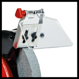 Polizor umed-uscat Einhell TC-WD 200/150, 250 W, pentru slefuire umeda si uscata, constructie metalica compacta, fereastra de protectie impotriva scanteilor, incl. discuri de slefuire grosiera si umeda