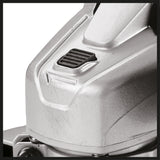 Einhell TC-AG 125/850 sarokcsiszoló készlet, 850 W, 12 000 perc-1, maximális vágási mélység 28 mm, maximális tárcsaátmérő 125 mm, 3 vágókoronggal, 1 csiszolókoronggal és 1 Einhell táskával