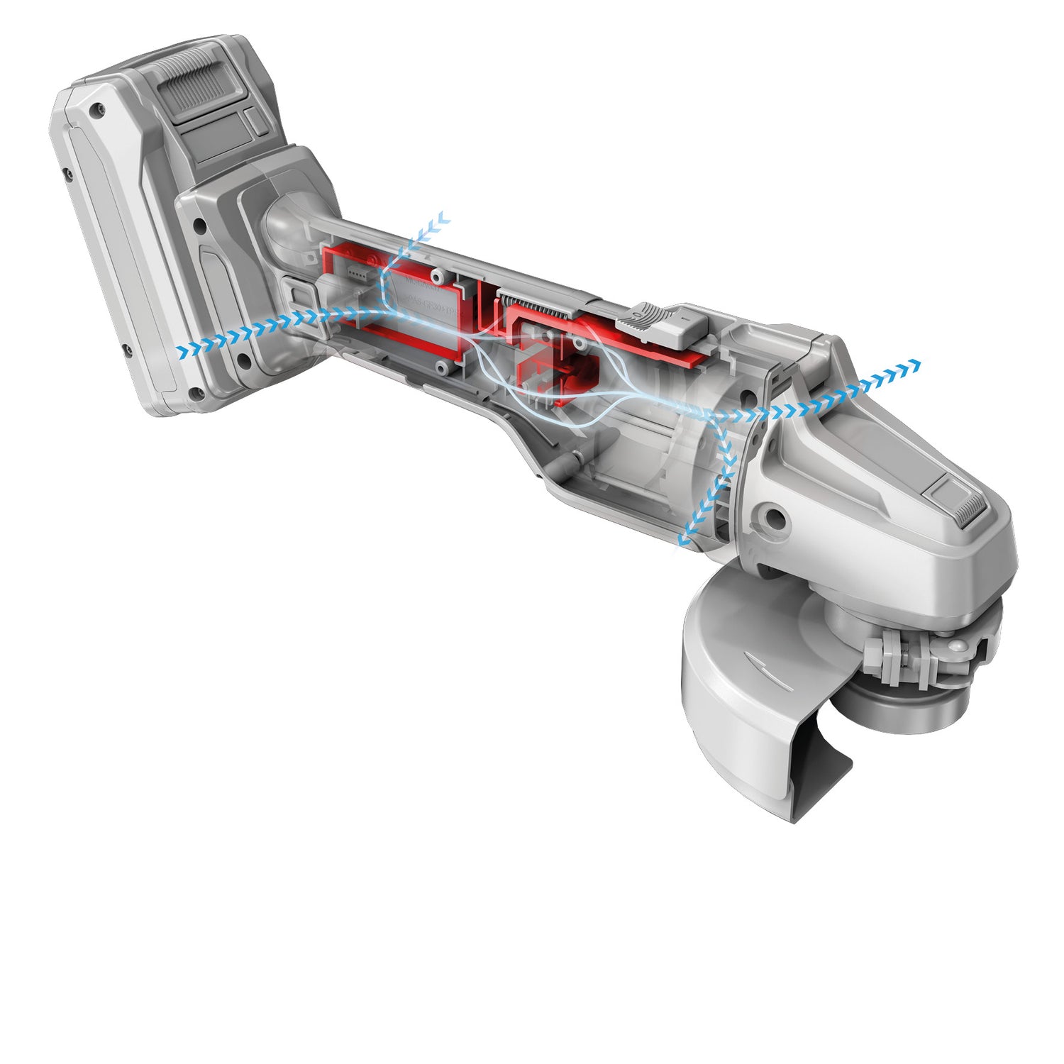 Polizor unghiular pe acumulator Einhell Professional AXXIO 18/150 Power X-Change, 18V, 700 W, motor fara perii, pornire lina, protectie disc, decuplare suprasarcina, fara acumulator, incl. disc de taiere