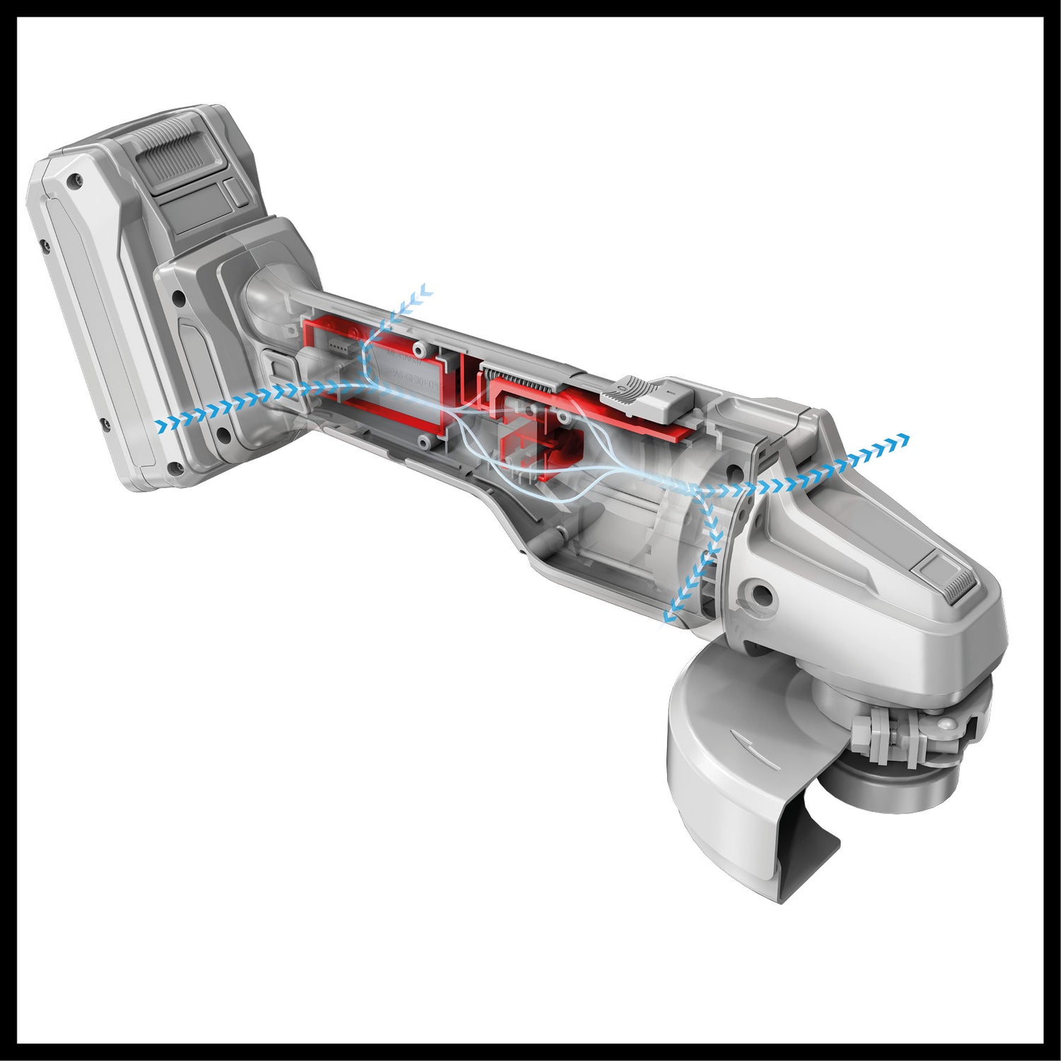 Polizor unghiular pe acumulator Einhell Professional AXXIO 18/115 Q Li-Solo Power X-Change, 18V, 700 W, discuri Ø 115 mm, adancime de taiere 28 mm, motor fara perii, piulita de fixare rapida, fara disc de taiere sau acumulator