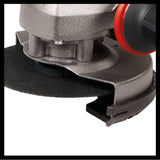 Polizor unghiular pe acumulator Einhell TE-AG 18/115 Q Li-Solo Power X-Change , 18 V, diametru de taiere 115 mm, adancime de taiere 28 mm, piulita Quick Fix, fara disc de taiere sau acumulator