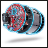 Einhell Professional TP-RS 18/32 Li BL-Solo Power X-Change akkus orbitális csiszoló (18 V, kefe nélküli, 3,2 mm-es oszcilláció, 125 mm-es talp, csiszolópapírral, akkumulátor nélkül)