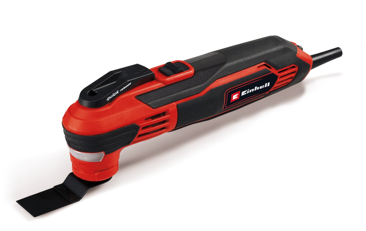 Unealta multifunctionala Einhell TE-MG 350 EQ, 350 W, rata de vibratii 22.000 pana la 40.000 rpm, lumina LED, blocare rapida, incl. geanta si accesorii
