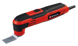 Unealta multifunctionala Einhell TC-MG 250 CE, 250 W, rata de vibratii 22.000 pana la 40.000 rpm, adaptor magnetic pentru scule, electronica de viteza, incl. accesorii