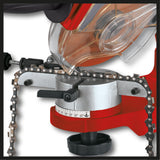 Aparat de ascutit lant de Fierastrau Einhell GC-CS 235 E (235 W, 3.000 1/min, dispozitiv de prindere, disc abraziv, lumina, cap de slefuire pivotant, opritor de adancime