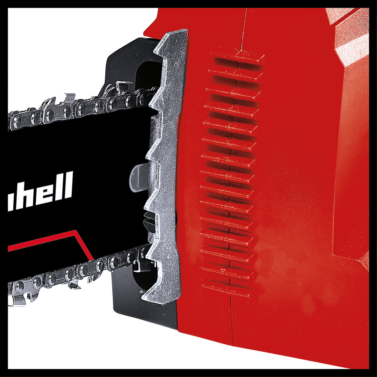 Drujba electrica / Fierastrau cu lant pe acumulator Einhell GE-LC 18/25 Li-Solo Power X-Change (18 V, lungime de taiere 23 cm, viteza lant 4,5 m/secunda, lubrifiere automata a lantului, tensionare lant fara unelte, fara acumulator