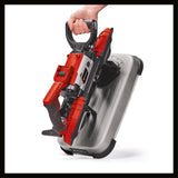 Fierastrau cu banda pe acumulator Einhell TE-MB 18/127 U Li-Solo Power X-Change , 18V, inaltime de taiere 115 mm, latime de taiere 127 mm, baza, lumina LED, incl. 2x banda de Fierastrau, fara acumulator