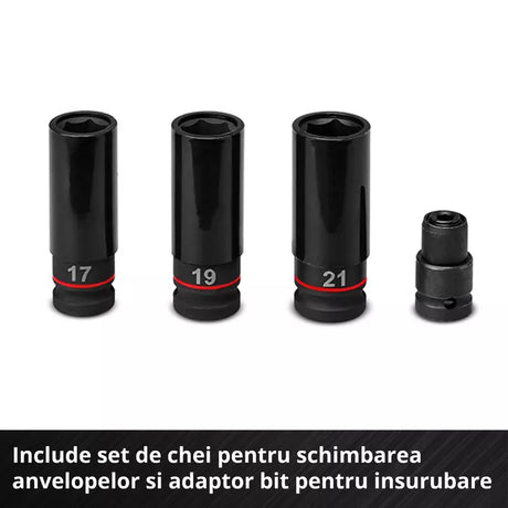 Surubelnita cu impact fara fir Einhell TP-CW 18/350-C Li BL-Solo PXC,18 V, 350 Nm, Auto-Stop, Brushless, fara acumulator - imagine 9