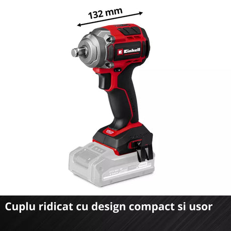Surubelnita cu impact fara fir Einhell TP-CW 18/350-C Li BL-Solo PXC,18 V, 350 Nm, Auto-Stop, Brushless, fara acumulator - imagine 11