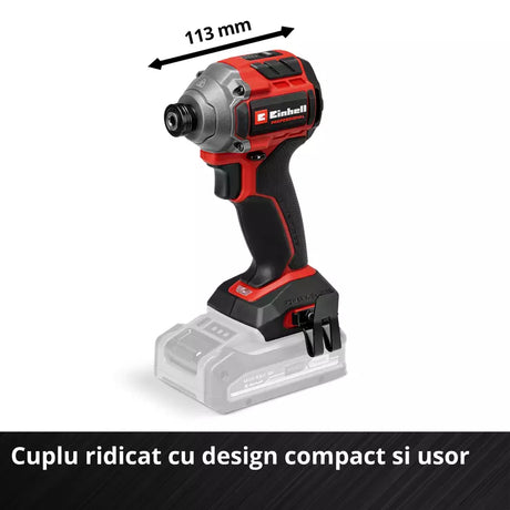 Surubelnita cu impact fara fir Einhell TP-CI 18/250-C Li BL-Solo PXC,18 V, 250 Nm, Brushless, hexagon 1/4", LED, fara acumulator - imagine 10