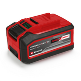 Acumulator Einhell 18V 5–8 Ah Multi-Ah Power X-Change PLUS, 18V, pentru toate dispozitivele PXC, indicator al starii de incarcare, sistem de gestionare a acumulatorului, cicluri de incarcare adaptate situatiei, fara incarcator