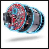 Ciocan rotopercutor pe acumulator Einhell Professional HEROCCO 18/20 Power X-Change, 18 V, gaurire/gaurire cu impact/daltuire cu/fara blocare, 2,2 jouli, motor fara perii, mandrina SDS+, incl. E-Box, furnizat