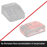 Masina de gaurit si insurubat (bormasina) pe acumulator Einhell TE-CD 18/40 Li-Solo Power X-Change, itiu-ion, 18 V, cuplu maxim 40 Nm in 21 de trepte, angrenaj cu 2 trepte pentru gaurire si insurubare, viteza electronica