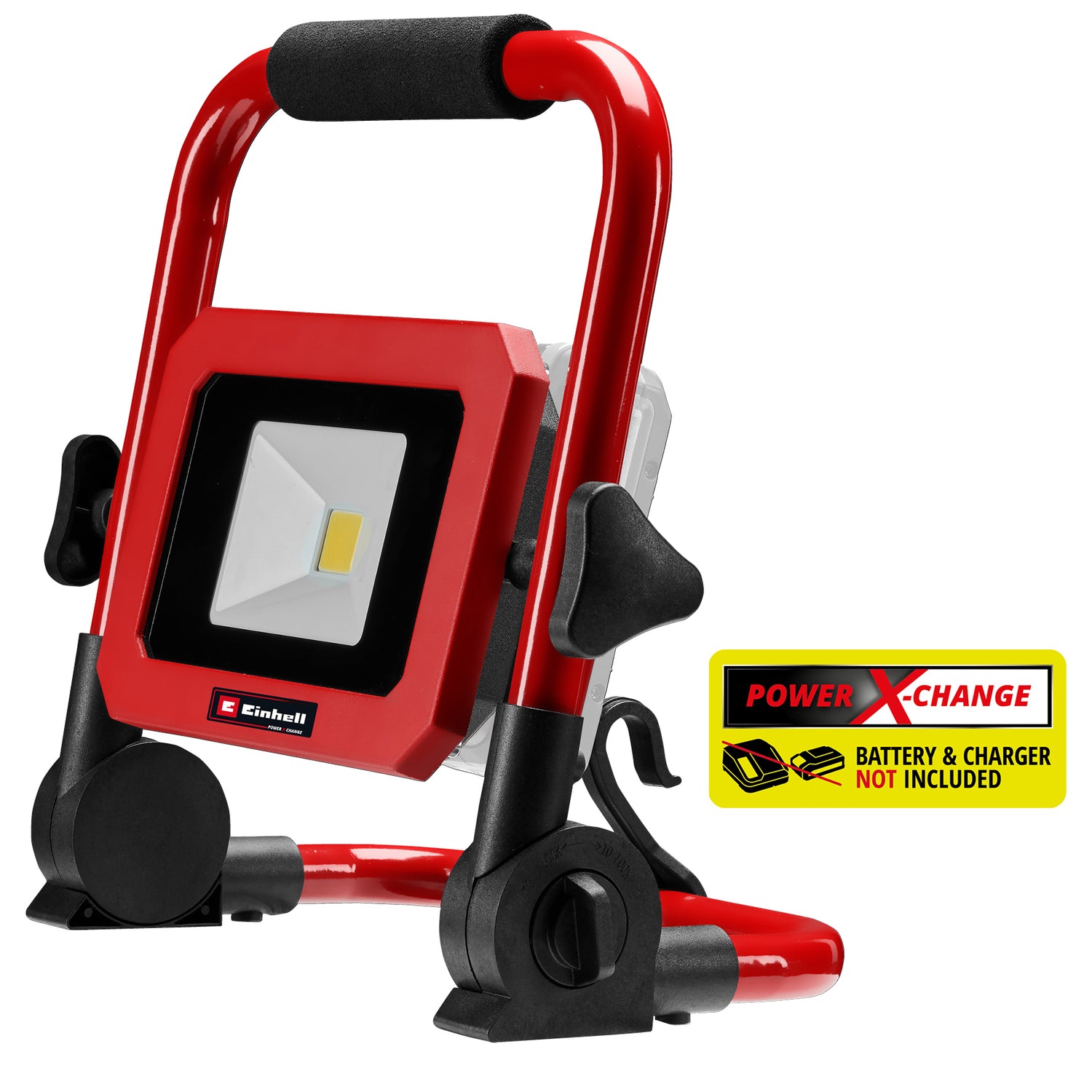 Lampa de lucru pe acumulator Einhell TC-CL 18/1800 Li Power X-Change (litiu-ion, LED-uri de inalta performanta, variator rotativ, cap de lampa pivotant la 360°, livrata fara acumulator sau incarcator