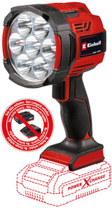 Einhell TE-CL 18/2500 LiAC-solo Power X-Change akkus munkalámpa (lítium-ion, 2500 lm fényáram 7 LED-ből, 6500 K színhőmérséklet, állványmenet, akkumulátor és töltő nélkül szállítjuk)