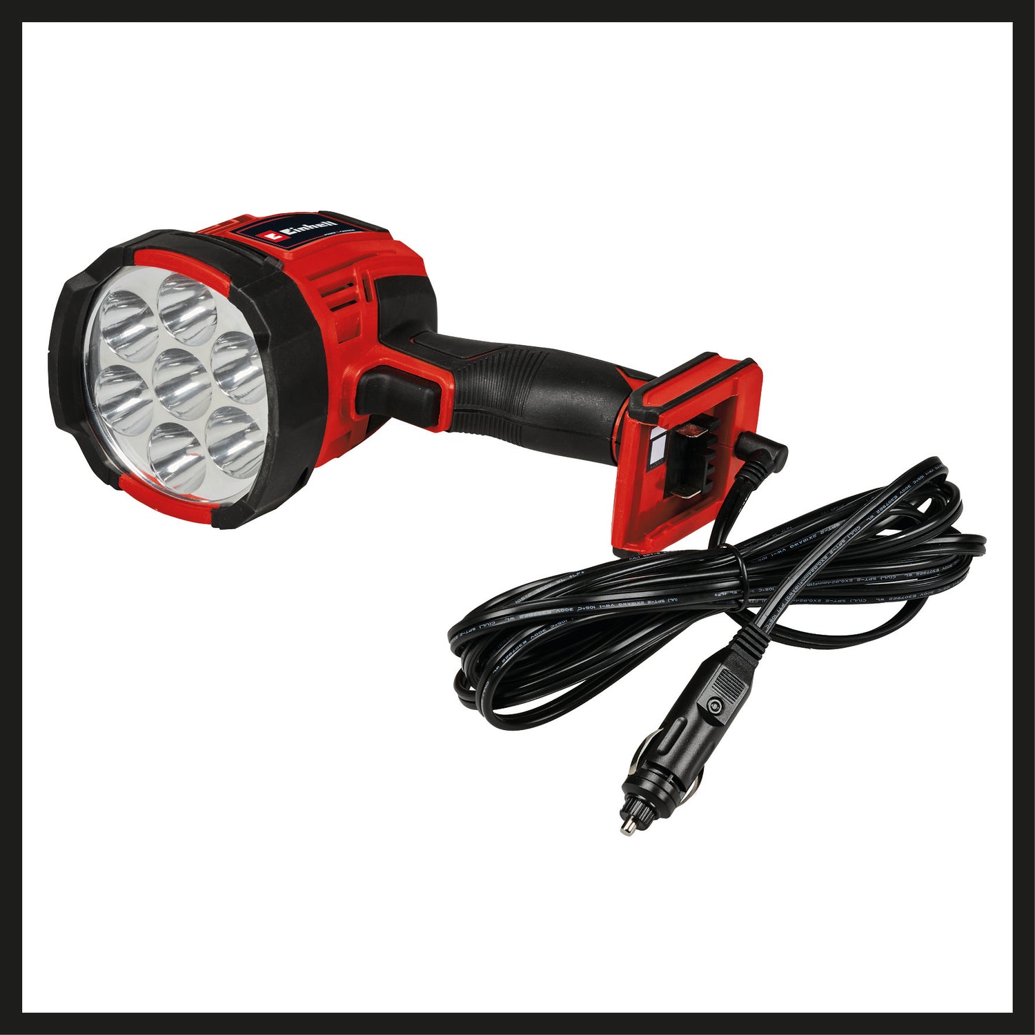 Lampa de lucru pe acumulator Einhell TE-CL 18/2500 LiAC-solo Power X-Change (li-ion, flux luminos de 2.500 lm de la 7 LED-uri, temperatura de culoare 6.500 K, filet pentru trepied, livrata fara acumulator sau incarcator