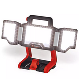 Lanterna fara fir Einhell TP-CL 18/3000 Li Set-Solo Power X-Change,18 V, 3000 lm, cap pivotant, panouri rabatabile, 60 LED-uri, trepied inclus, fara acumulator - imagine 5
