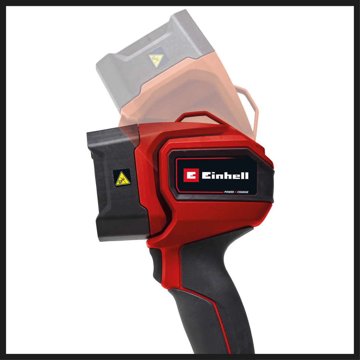 Lampa de lucru pe acumulator Einhell TC-CL 18/350 Li-Solo Power X-Change (18 V, 350 lm, 7000 K, raza de iluminare de 30 m, cap de lumina pivotant, lumina LED de inalta calitate, fara acumulator