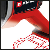 Ciocan rotopercutor fara fir Einhell Professional TP-HD 18/26 D Li BL-Solo Power X-Change (18 V, fara perii, 2.6 J, SDS-plus, mecanism de impact pneumatic, maner D, cutie, fara acumulator).