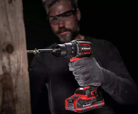 Masina de gaurit cu percutie pe acumulator Einhell Professional TP-CD 18/50-C Li-i BL - Solo Power X-Change,18 V, brushless, 50 Nm, anti-kickback, mandrina 13 mm, 2 viteze, fara baterie - imagine 4