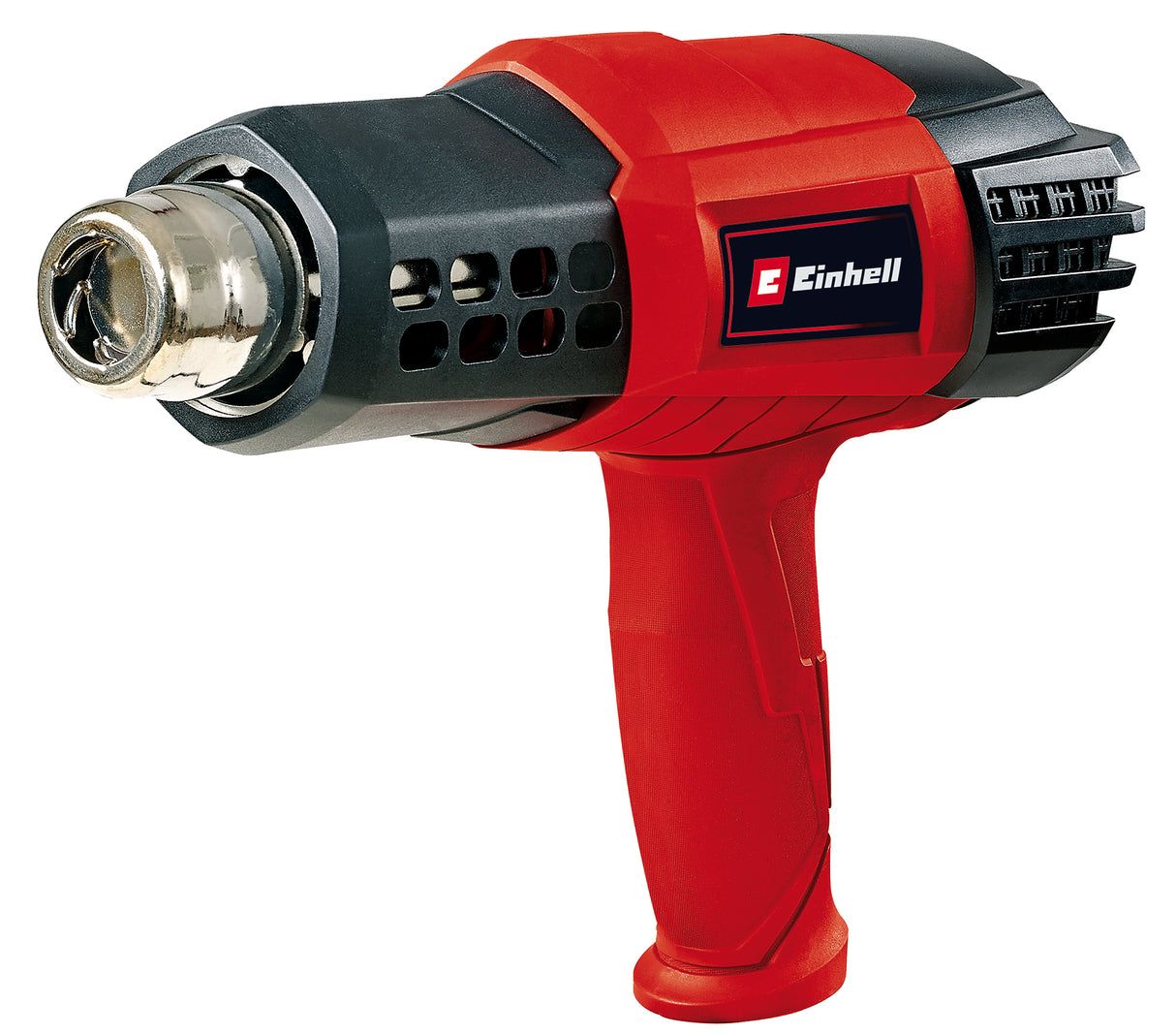 Einhell TE-HA 2000 E hőlégfúvó, 2000 W, 3 hőmérséklet-beállítás 50-550°, légáramlás-kapcsoló, hideg fokozat, széleskörű fúvóka-tartozékokkal