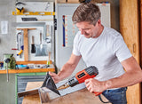 Einhell TE-HA 2000 E hőlégfúvó, 2000 W, 3 hőmérséklet-beállítás 50-550°, légáramlás-kapcsoló, hideg fokozat, széleskörű fúvóka-tartozékokkal