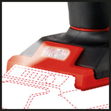 Pistol de lipit pe acumulator Einhell TE-CG 18 Li - Solo PXC, litiu-ion, gata de utilizare in 120 de secunde, include 5 batoane de lipit + duza plata de lipit, furnizat fara acumulator sau incarcator
