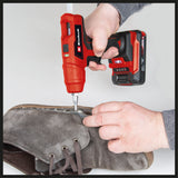 Pistol de lipit pe acumulator Einhell TE-CG 18 Li - Solo PXC, litiu-ion, gata de utilizare in 120 de secunde, include 5 batoane de lipit + duza plata de lipit, furnizat fara acumulator sau incarcator