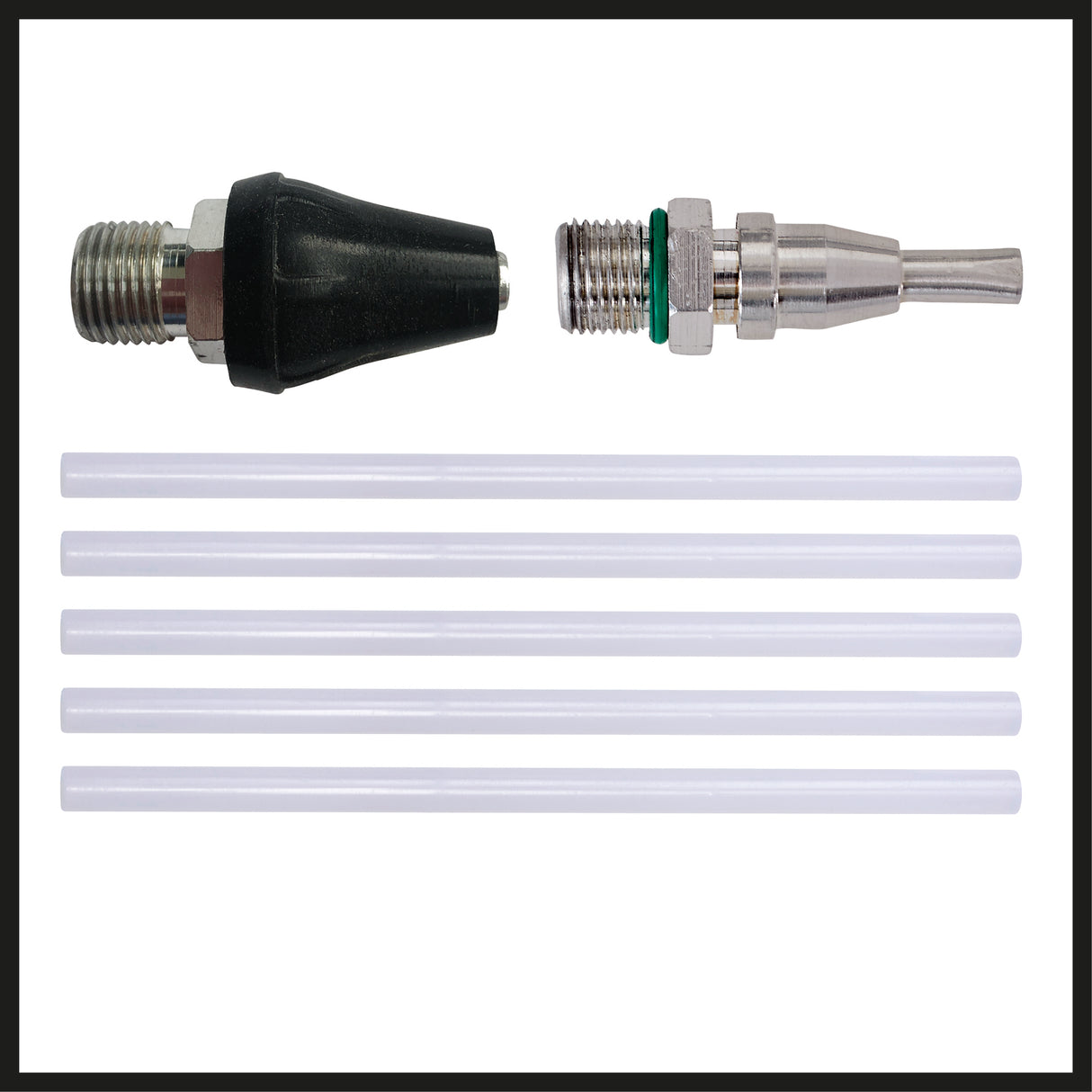 Pistol de lipit pe acumulator Einhell TE-CG 18 Li - Solo PXC, litiu-ion, gata de utilizare in 120 de secunde, include 5 batoane de lipit + duza plata de lipit, furnizat fara acumulator sau incarcator