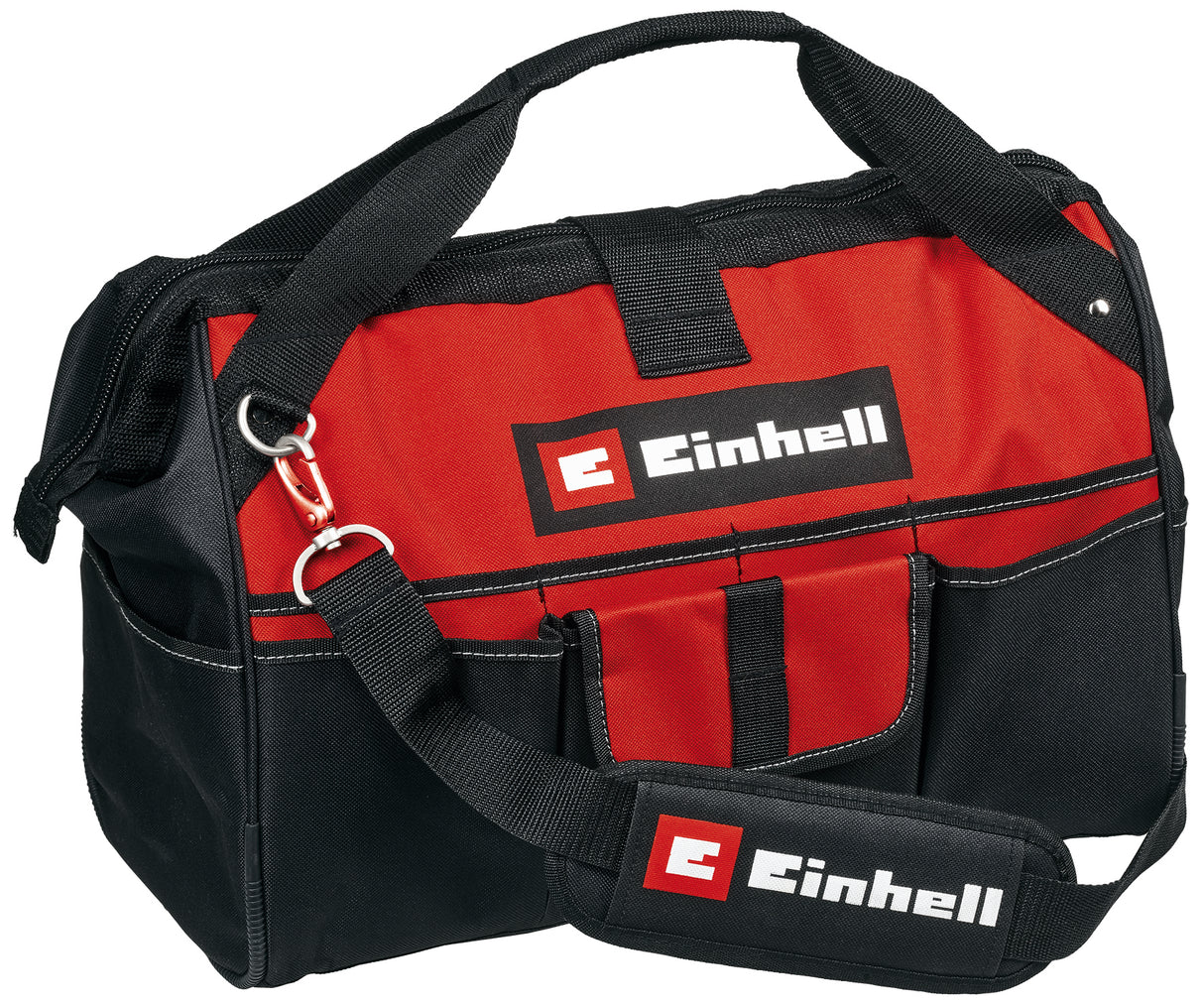 Geanta Einhell 45/29 (pentru scule si accesorii, durabila cu baza intarita, curea de transport, maner de transport, diverse buzunare si compartimente