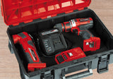 Geanta originala Einhell E-Case SF System, max. 25 kg, depozitare si transport universal pentru scule si accesorii, stivuibila, conectabila, incl. insertie din spuma