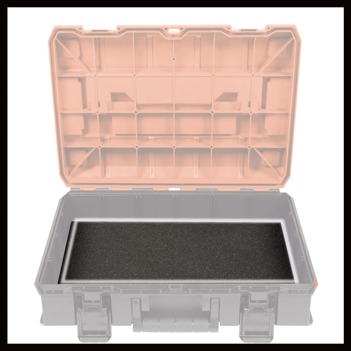 Geanta originala Einhell E-Case SF System, max. 25 kg, depozitare si transport universal pentru scule si accesorii, stivuibila, conectabila, incl. insertie din spuma
