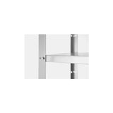 Raft inox Revolution, 4 polite, capacitate 50kg/polita, 1000x500x(h)1800mm