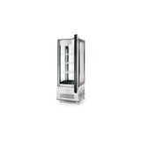 Vitrina frigorifica de prezentare interval temp. 2?/6?C, 500 W, corp inox, ARKTIC by Hendi, 850x650x(H)1908 mm, Clasa energetica C