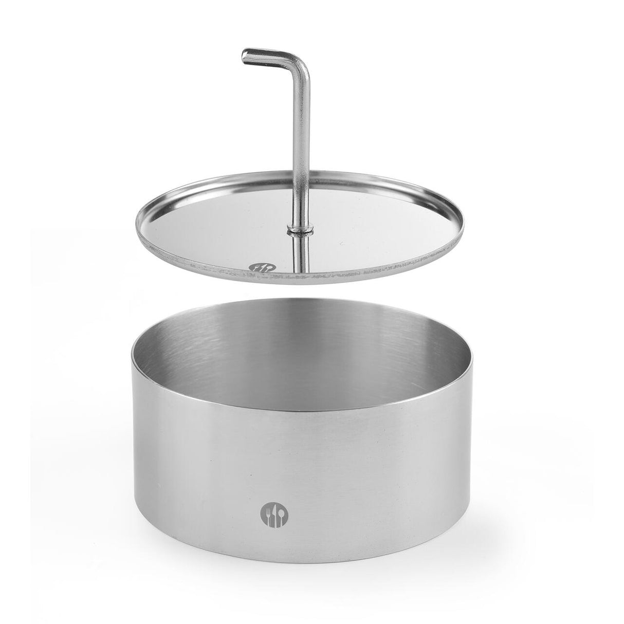 Presa pentru forma decorare, diametru 10 cm, inox, pentru forma inel decorare cod Hendi 512159