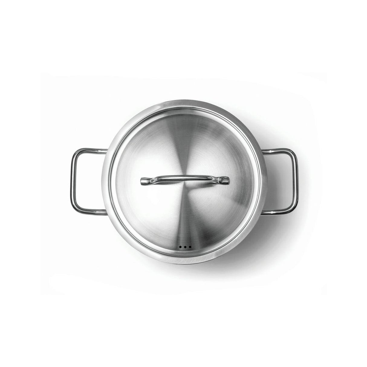 Oala cu capac, 50 Lit, 40 cm diametru x 40 cm inaltime, inox, gama Hendi Budget Line, si pentru uz profesional