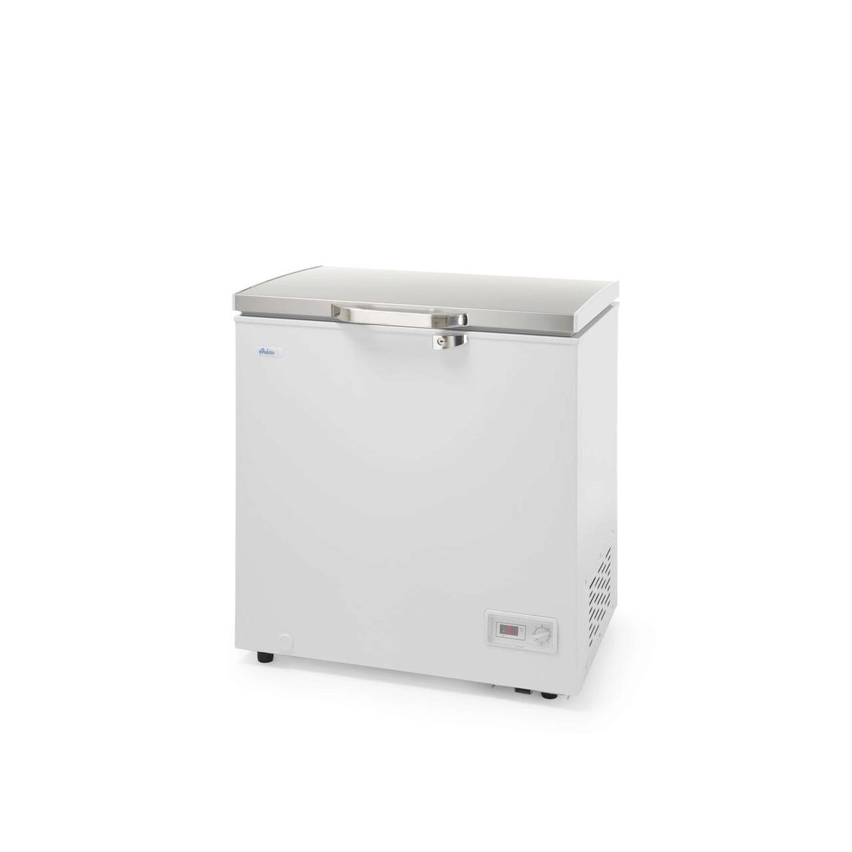 Lada frigorifica profesionala 140 L, interval racire -26 / -18 C, ARKTIC by Hendi, 70 W, corp aluminiu cu izolatie spuma de 70 mm, clasa energetica F, 754x608x845 mm, Clasa energetica F
