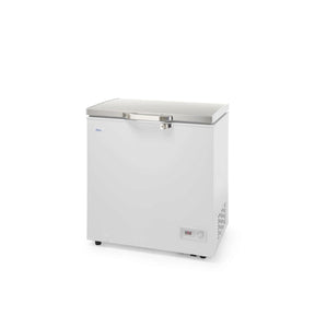 Lada frigorifica profesionala 140 L, interval racire -26 / -18 C, ARKTIC by Hendi, 70 W, corp aluminiu cu izolatie spuma de 70 mm, clasa energetica F, 754x608x845 mm, Clasa energetica F