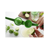 Storcator manual pentru limes, Hendi, verde, aluminiu, 203x60x40 mm