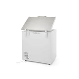 Lada frigorifica profesionala 140 L, interval racire -26 / -18 C, ARKTIC by Hendi, 70 W, corp aluminiu cu izolatie spuma de 70 mm, clasa energetica F, 754x608x845 mm, Clasa energetica F