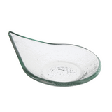 Vas de sticla transparenta picaturi de ploaie Fingerfood Vetro, Fine Dine 80x100mm