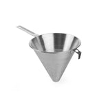 Sita conica fina cu maner, inox, 235x435 mm, Hendi
