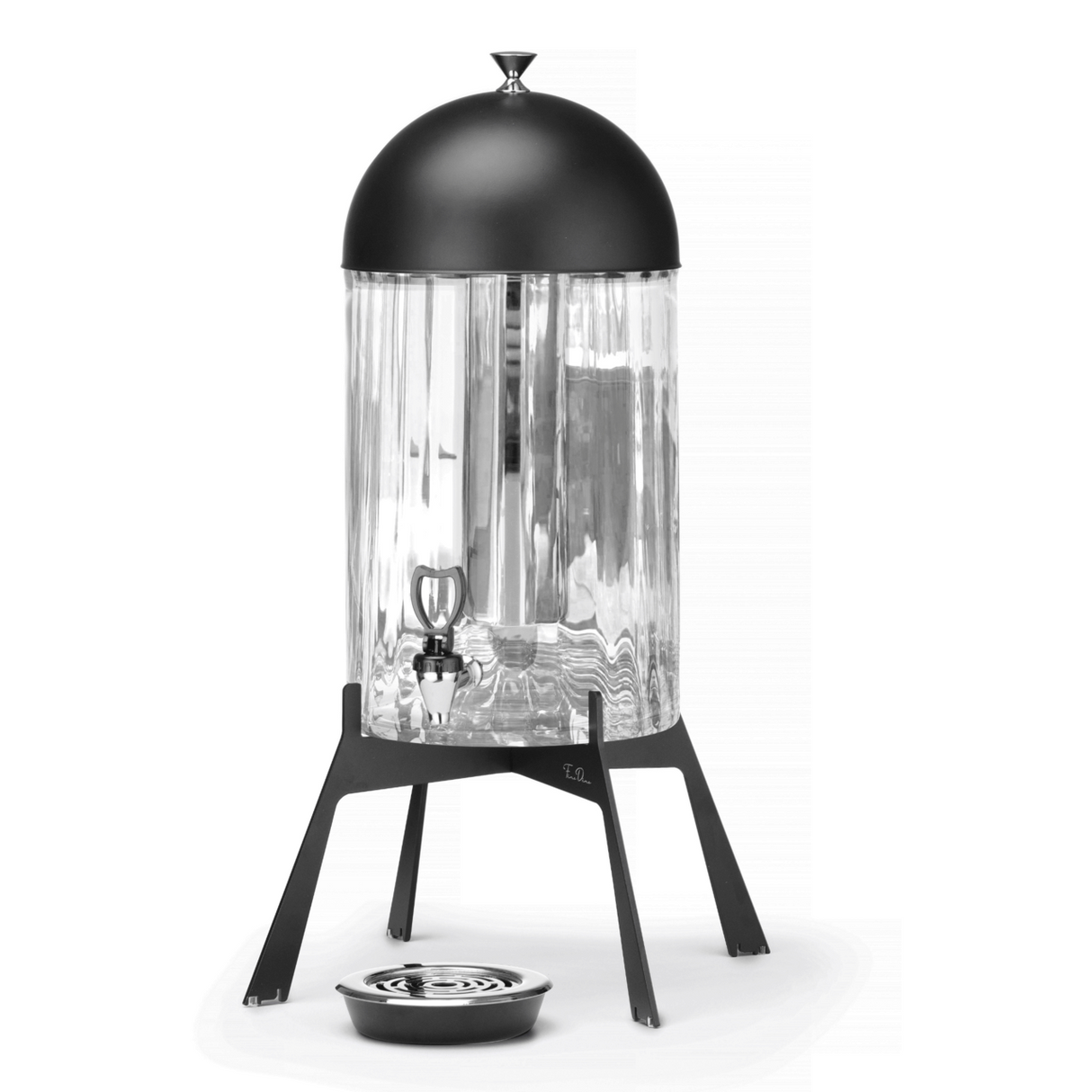 Dozator de bauturi Skiatos Black, 7l, 345 x 345 x H:570 mm Fine Dine