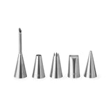 Pachet Pos ornare 35cm set 2 buc + Set 5 varfuri decorare inox