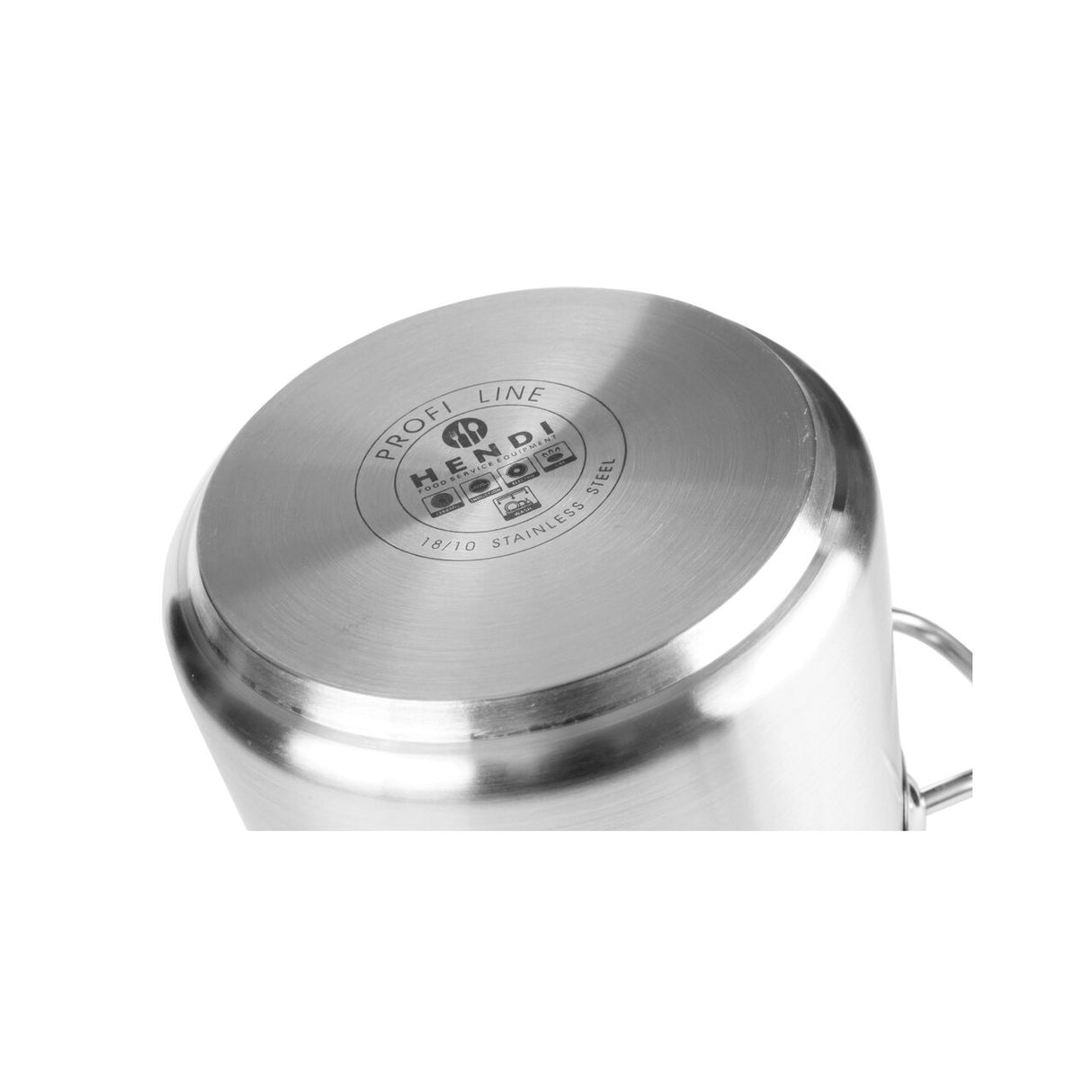 Tigaie profesionala inox, 32 cm diametru x 5,5 cm inaltime, gama Hendi Profi Line