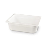 Tava profesionala Gastronorm 1/2 policarbonat alb, 6.5 litri, 100 mm inaltime, Hendi