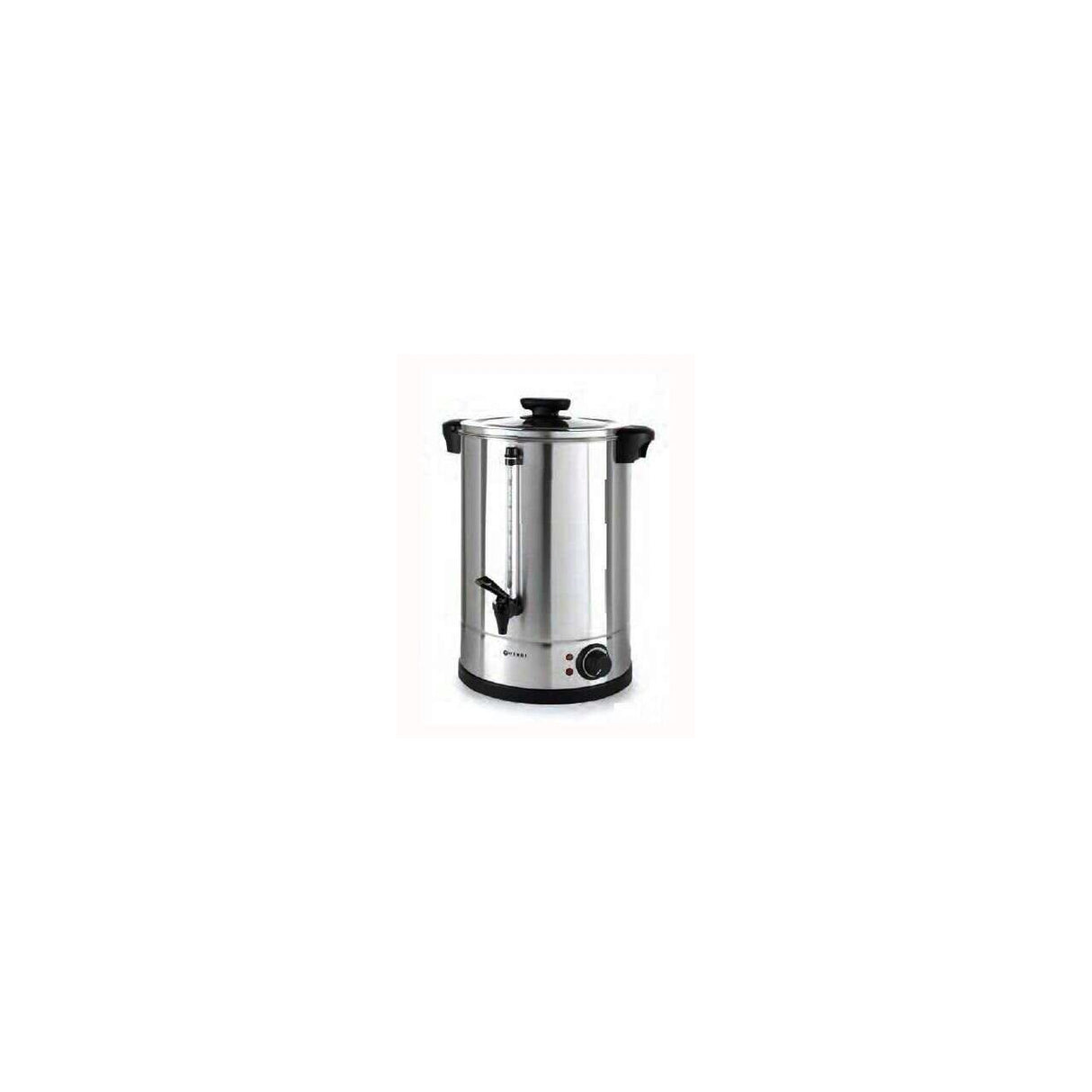 Boiler profesional pentru bauturi calde, Hendi, 2250 W, 20 L, Temp 30 - 100 C , Argintiu, sistem inchidere "Twist-lock", Inox, 360x380x(H)598 mm