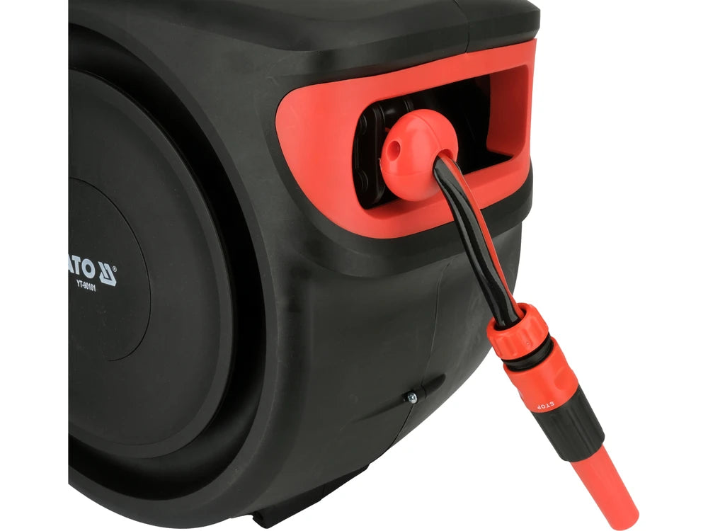 FURTUN DE APA PE TAMBUR AUTOMAT 25M Yato YT-90101