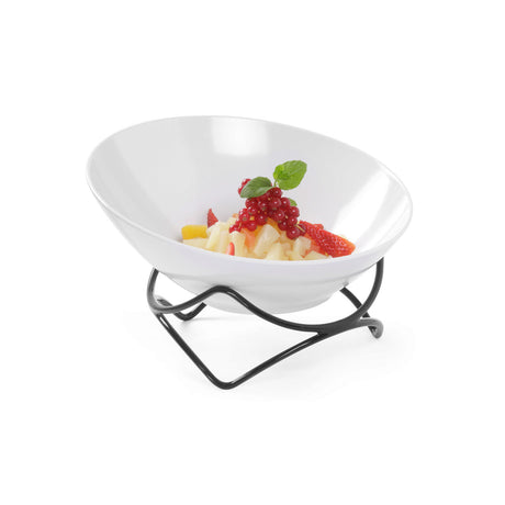Stand prezentare Hendi anti-alunecare, otel acoperit cu PVC, 200x(H)200 mm